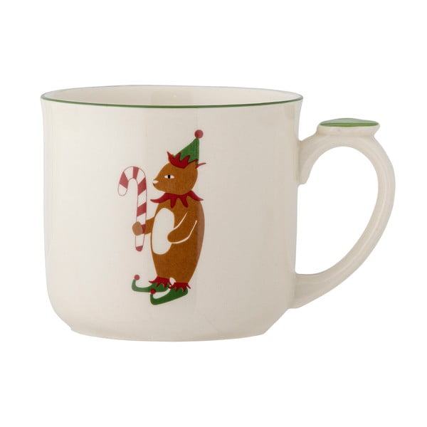 Jõulumotiiviga kruus ja keraamiline sõel 300 ml Valentin - Bloomingville-image-3