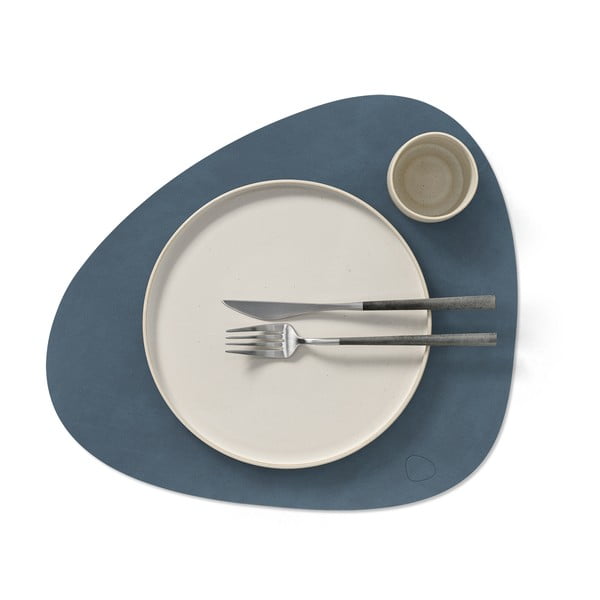 Öko-nahast lauamatt 37x44 cm Curve L Double Nupo - LIND DNA-image-3