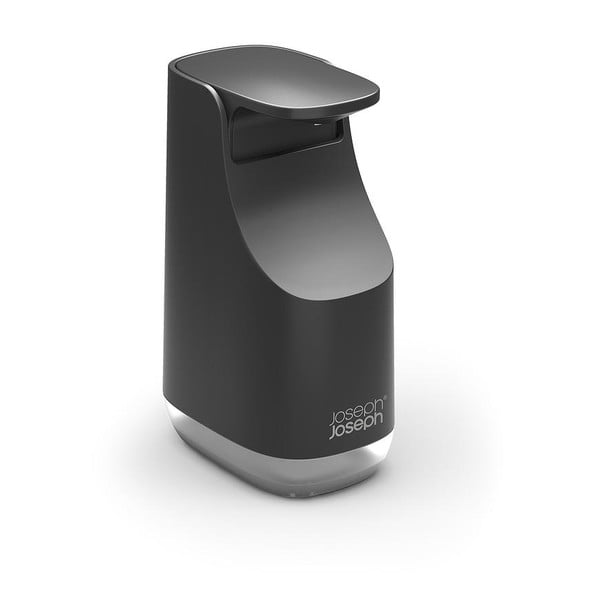 Must plastikust seebidosaator 350 ml Slim - Joseph Joseph