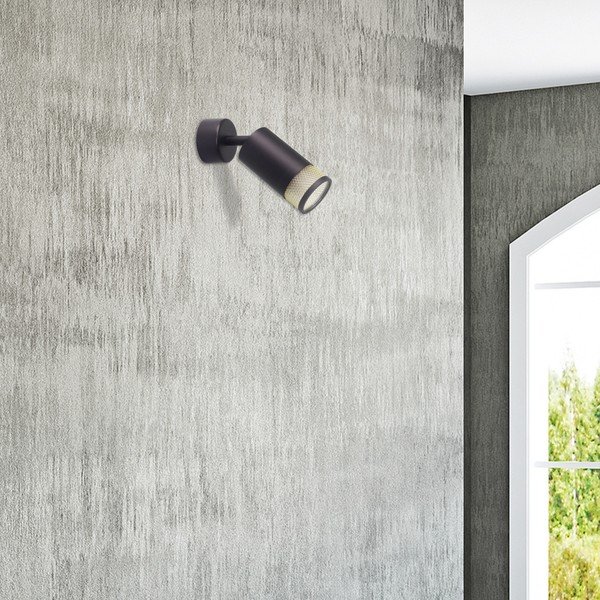 Must seinavalgusti Flin - Candellux Lighting-image-1