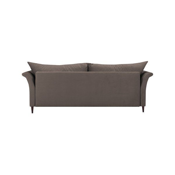 Světle hnědá 3místná rozkládací pohovka s úložným prostorem Mazzini Sofas Peony-image-4
