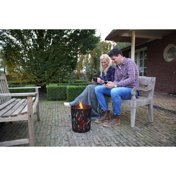 Metallist lõkkekolle, ⌀ 32 cm - Esschert Design-image-1