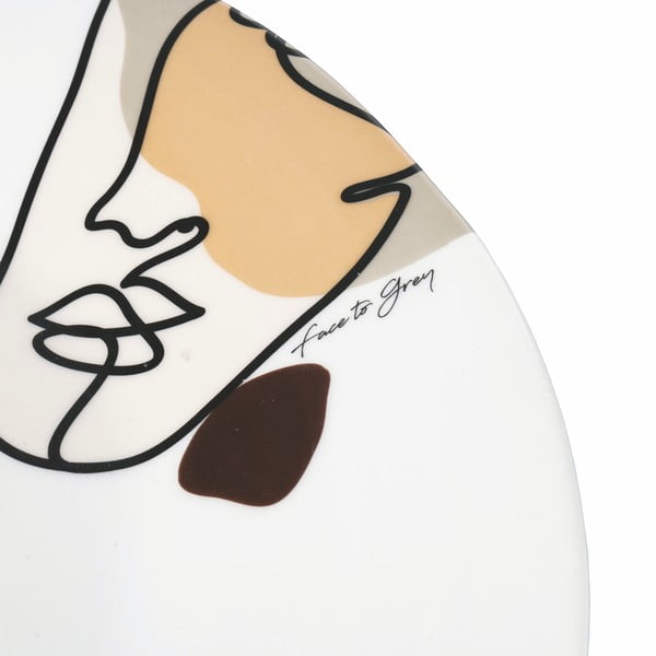 Keraamiline serveerimistaldrik, ø 35 cm Face to Grey - VDE Tivoli 1996-image-2