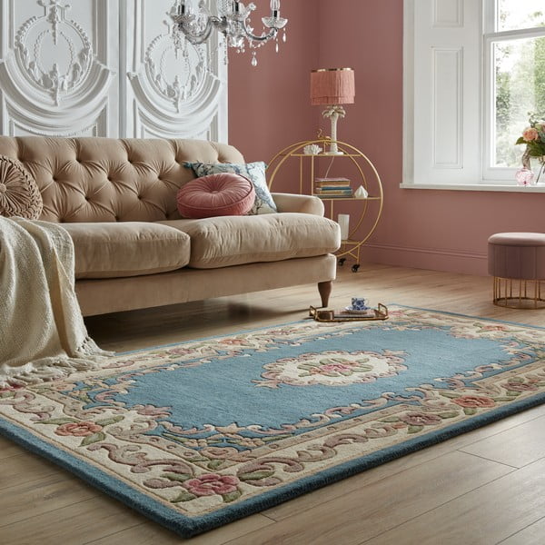 Sinine villane vaip 75x150 cm Aubusson - Flair Rugs-image-1