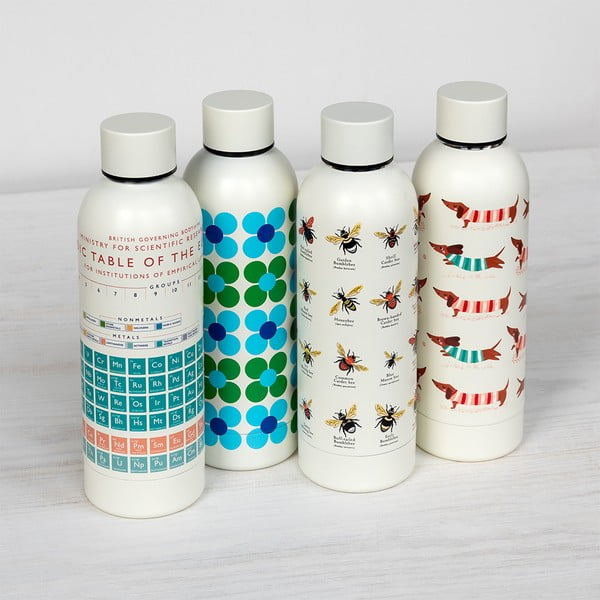 Kreem roostevabast terasest reisipudel 500 ml Periodic Table - Rex London-image-2