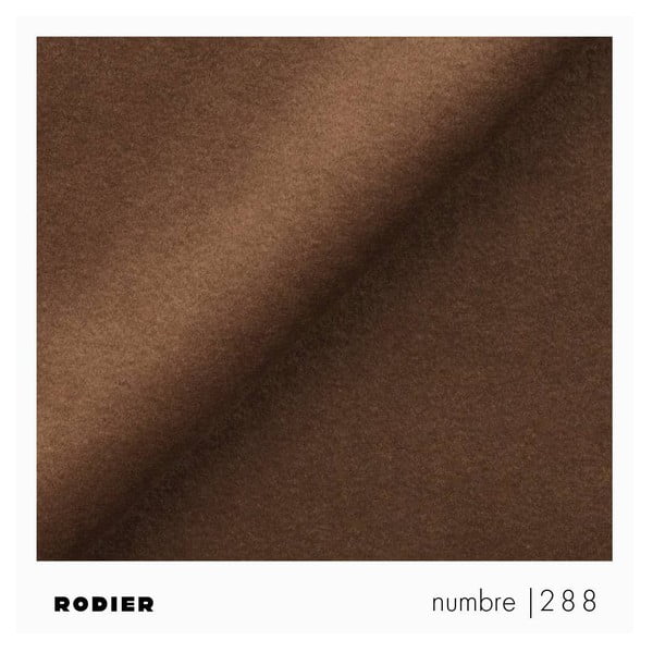 Pruun sametist panipaigaga nurgadiivanvoodi (vasak nurk) Rene - Rodier-image-4