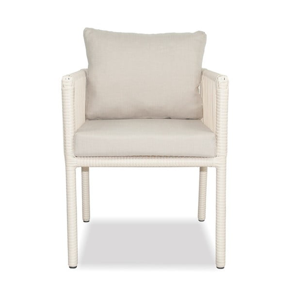 Beež kunstlikust rotangist aiamööbli komplekt 8-le Vera 200 - Floriane Garden-image-2