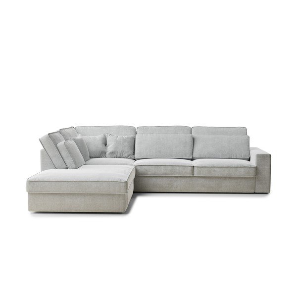 Helehall šenill-nurgadiivan (vasak nurk/L-kujuline) Kirou - Maison de Rêve