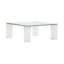 Klaasist diivanilaud 85x85 cm Adularia - Kave Home