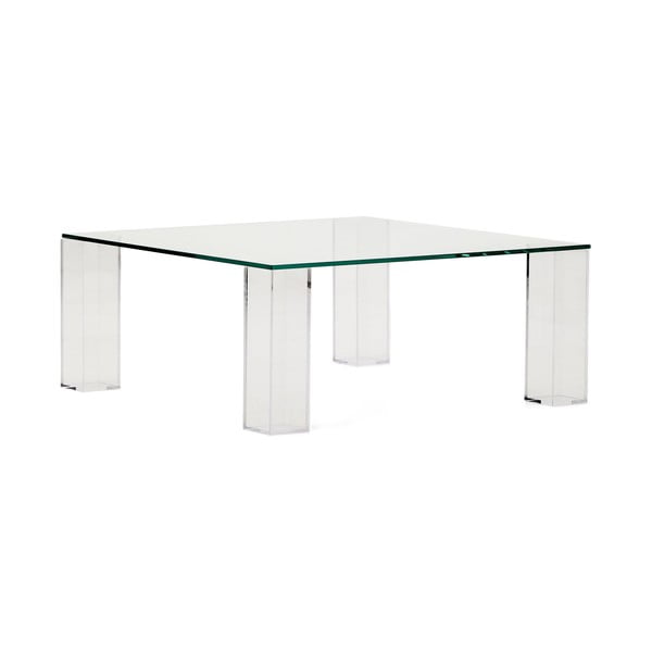 Klaasist diivanilaud 85x85 cm Adularia - Kave Home