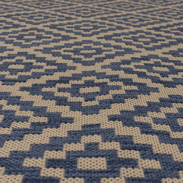 Sinine/beež õuevaip 200x200 cm Moretti - Flair Rugs-image-2