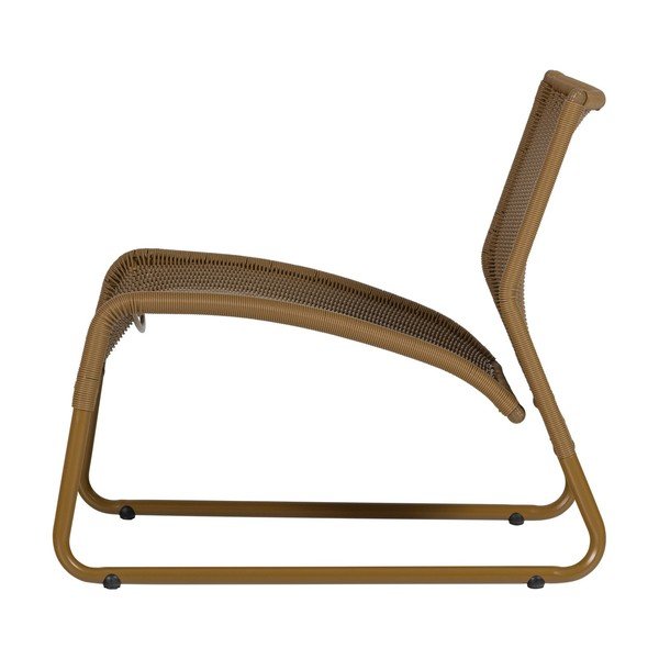 Ookerkollane kunstlikust rotangist aiatool West - WOOOD-image-2