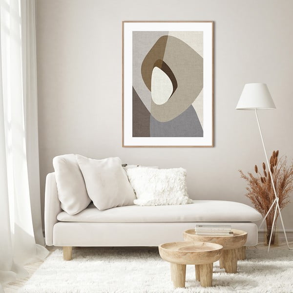 Maal 50x70 cm Picasa Greige - Malerifabrikken-image-1