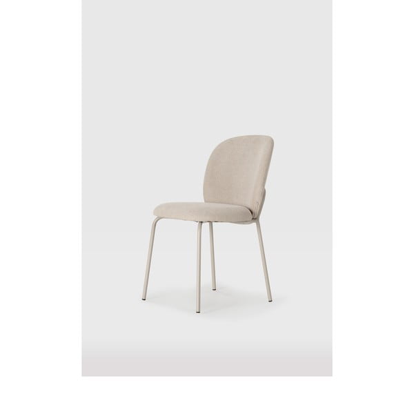 Kreemid söögitoolid 4tk komplektis Daia - Marckeric-image-1