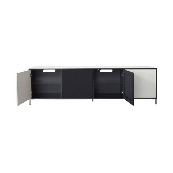 TV komoda Happy, černobílá-image-1
