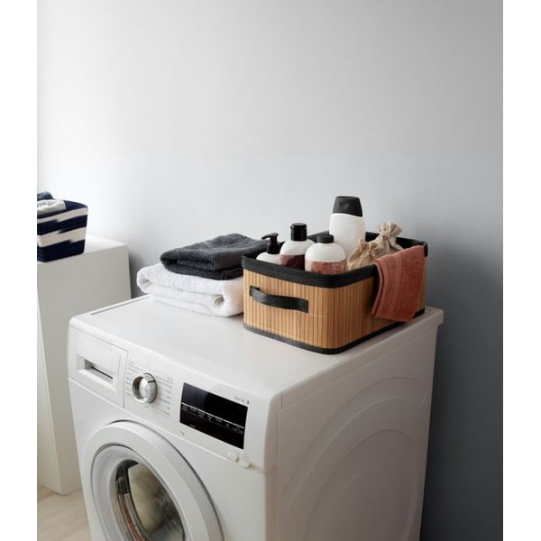 Bambusest korv 35x25x15 cm Bamboo - Compactor-image-1