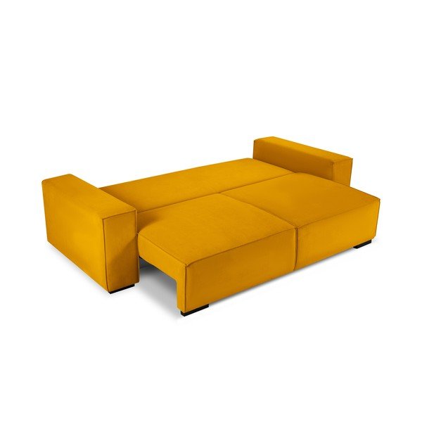 Kollane koordi diivanvoodi Azalea - Mazzini Sofas-image-3