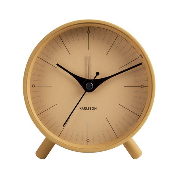 Sinepikollane metallist äratuskell Index, ø 11 cm Index - Karlsson-image-2