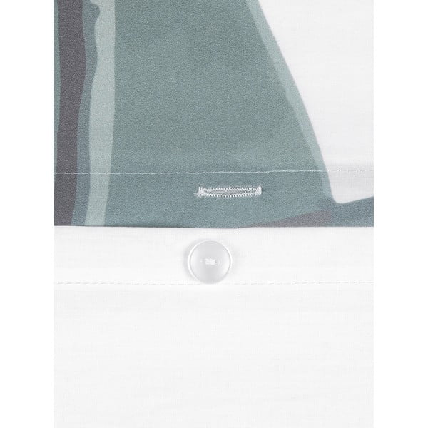 Valge puuvillane voodipesu 200x135 cm Eukalyptus - Westwing Collection-image-3