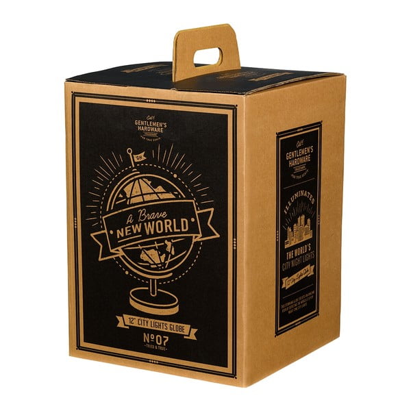 Valgustatud gloobus Wild & Wolf City Lights - Gentlemen's Hardware-image-1