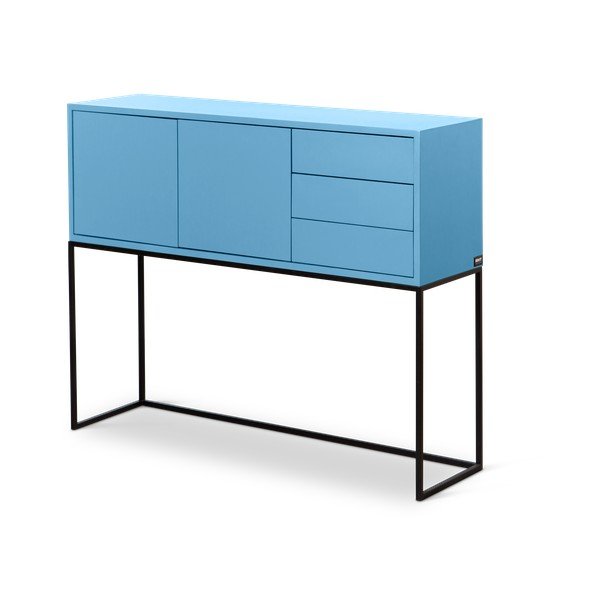 Helesinine madal kummut 113x88,5 cm Scott - Really Nice Things-image-2