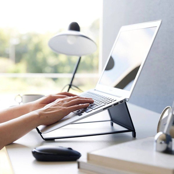 Must metallist sülearvutialus Tower - YAMAZAKI-image-4