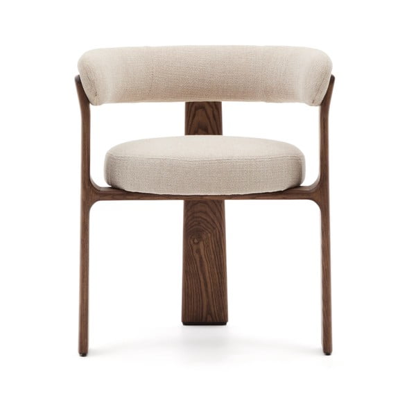 Pruun-beež tuhkpuidust söögitool Granite - Kave Home-image-4