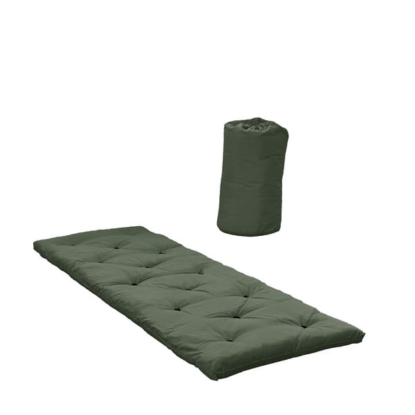 Roheline futonmadrats 70x190 cm Bed In a Bag Olive - Karup Design