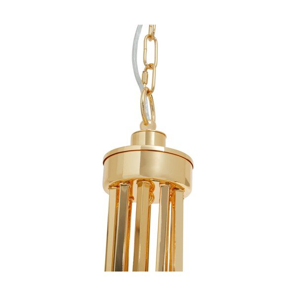 Metallist ripplamp kuldses värvitoonis Glamour - Premier Housewares-image-4