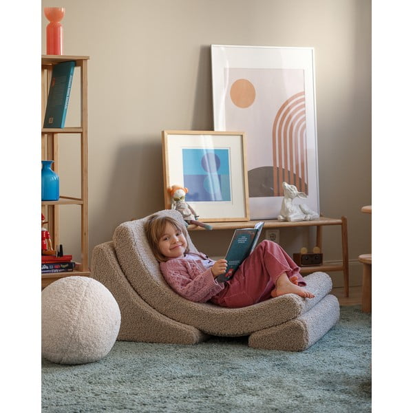 Helepruun bukleekangast laste kott-tool Moon - Wigiwama-image-1