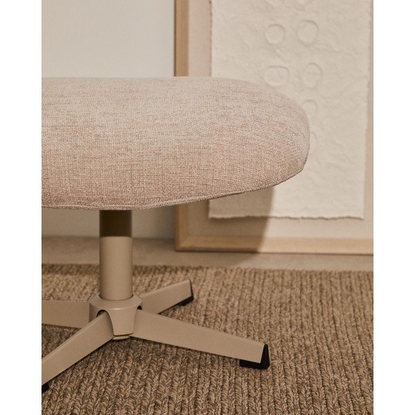 Beež šenillist jalatugi Teryl - Kave Home-image-4