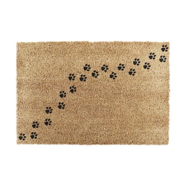 Kookoskiududest matt 40x60 cm Paw Prints - Artsy Doormats