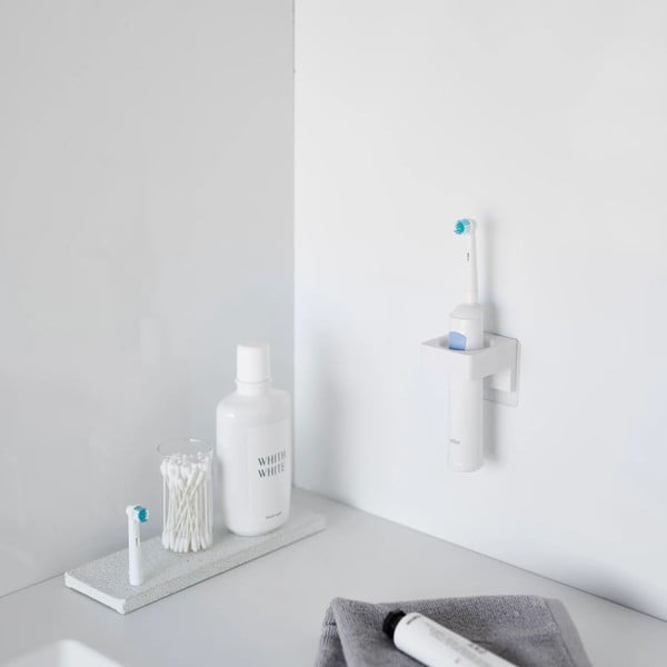 Valge plastikust multifunktsionaalne hoidja Film Hook - YAMAZAKI-image-1
