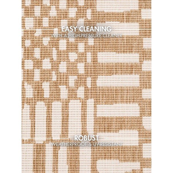 Kreemikas/naturaalne sise- ja välisvaip 120x170 cm Haringey Barkham - Ted Baker-image-3