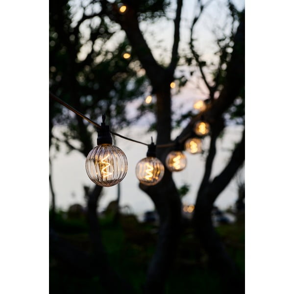 Valguskett pirnide arv 10 tk pikkus 300 cm Luke - Sirius-image-4