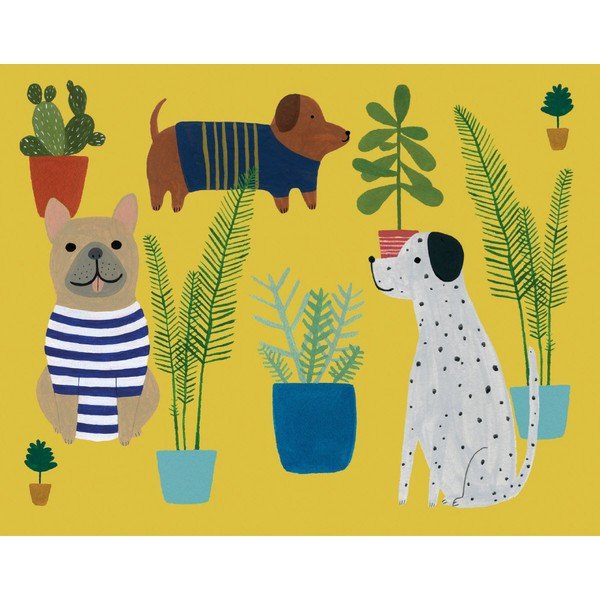 Tervituskaartide komplekt 8 tk Chouchou Chien – Roger la Borde-image-1