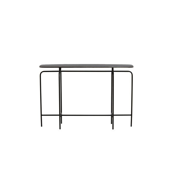 Must metallist diivanilaud 30x120 cm Zapala - Light & Living