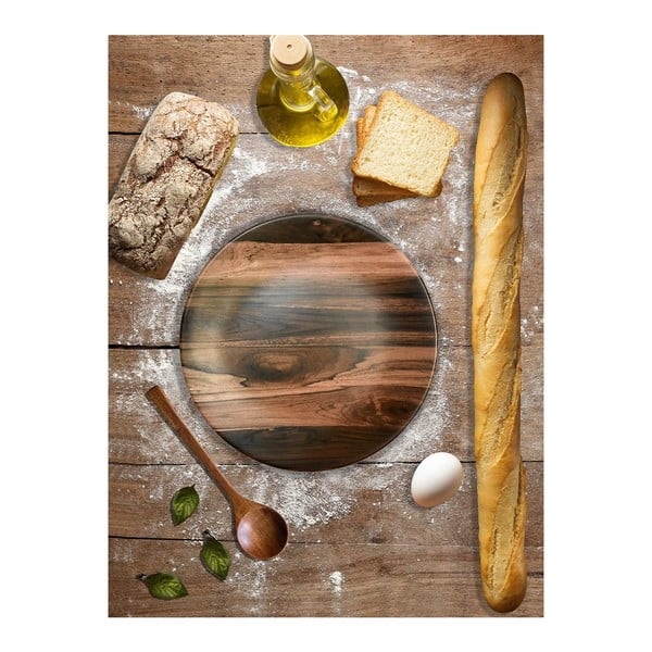 Keramický talíř Wood, ⌀ 25 cm-image-1