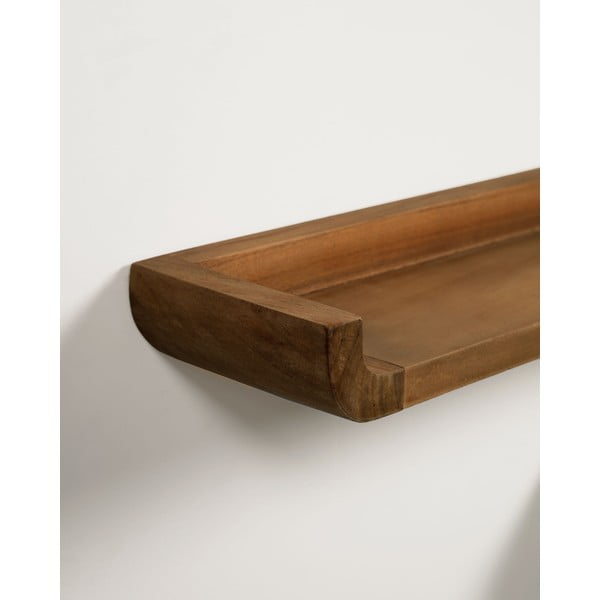 Tiikpuidust riiulid 2tk 50 cm Shamel - Kave Home-image-2