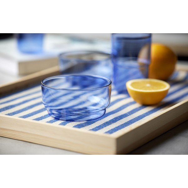 Sinised klaasist kausid 2tk komplektis 500 ml Torino - Lyngby Glas-image-1