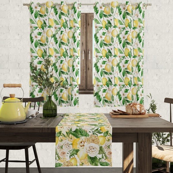 Lauakate Kevadlilled, 180 x 140 cm Honey - Mike & Co. NEW YORK-image-1