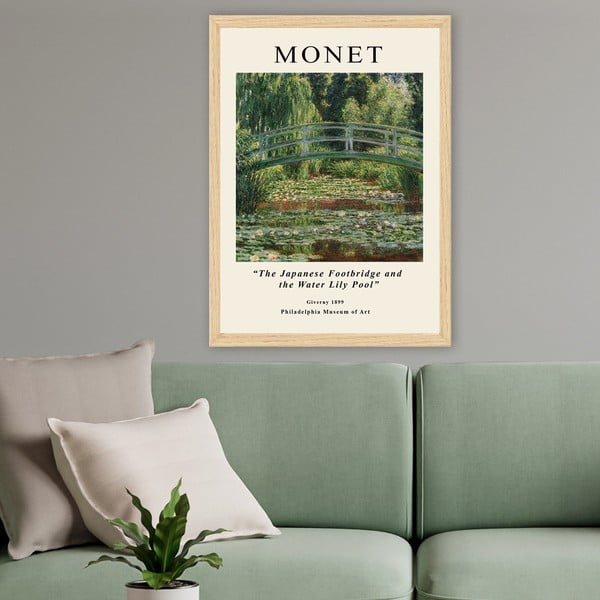 Plakat raamis 35x45 cm Claude Monet - Wallity-image-1