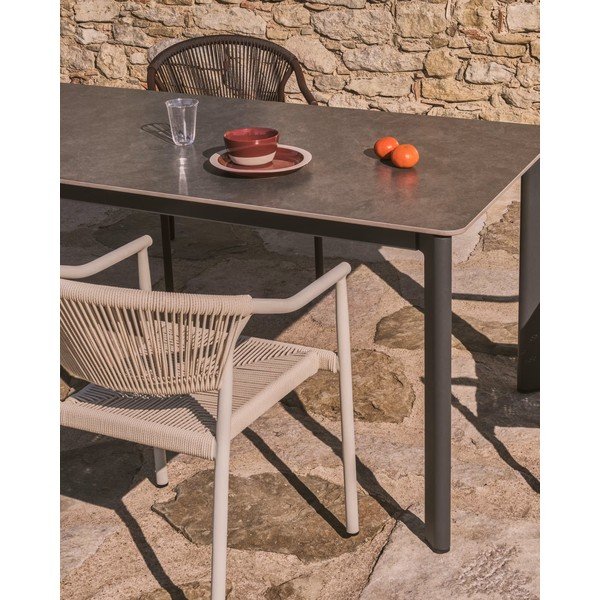 Veinikeraamiline taldrik ø 25 cm Doren - Kave Home-image-3