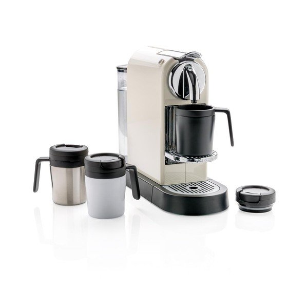 Černý termohrnek s ouškem XD Design Coffee to Go, 160 ml-image-1