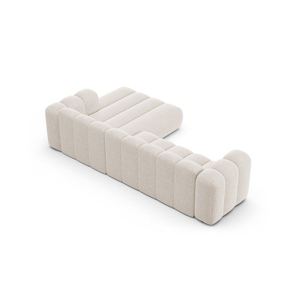 Kreem šenillist nurgadiivan (parem nurk) Lupine - Micadoni-image-3