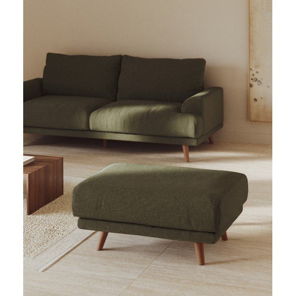 Roheline šenill-jalaping Karin - Kave Home-image-1