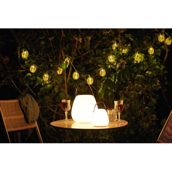Kaasaskantav LED-õuelamp USB-ga ø 13 cm Derry - House Nordic-image-1