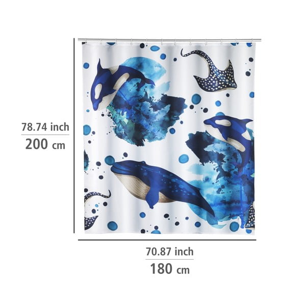 Dušikardin 200x180 cm Aquaris - Wenko-image-1