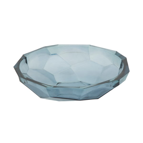 Sinine ringlussevõetud klaasist kauss Stone, ø 34 cm - Mauro Ferretti
