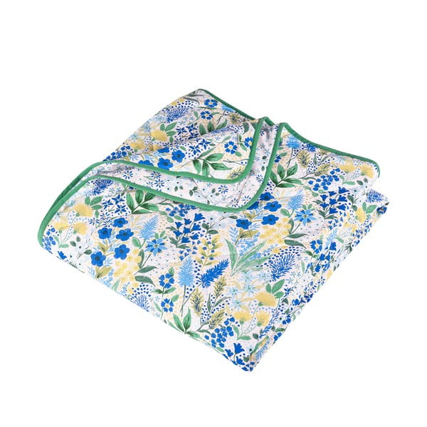 Roheline-sinine voodikate 220x230 cm Tilly Floral - Catherine Lansfield